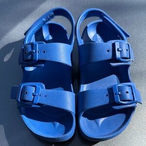 Cat & Jack Vibrant Blue Kids Sandals